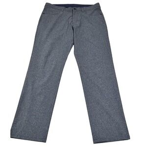 Tommy Bahama Mens 35x30 Navy Blue Pineapple Print 5-Pocket Casual Pants